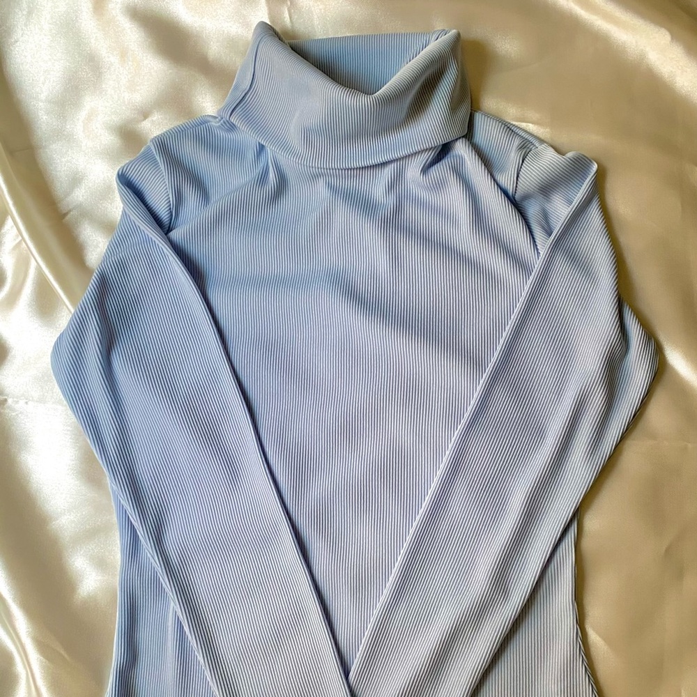 Baby Blue Turtleneck BOOHOO